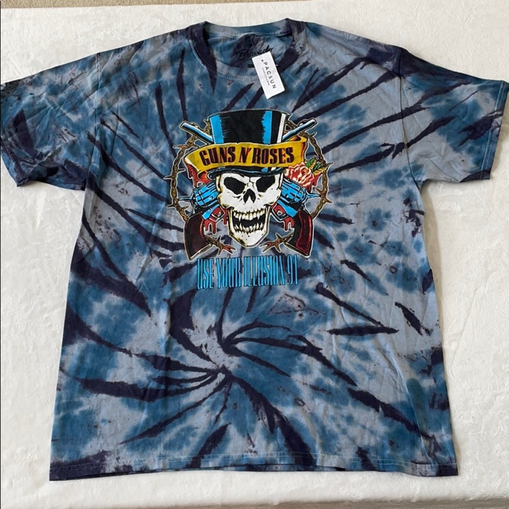 Pacsun Bravado Tie Dye Guns N’ Roses T-shirt / Band Tee
